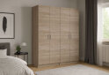 Obrázek 2 - Skříň Promo s policemi 2+2 DTD 180×48×204 Dub sonoma