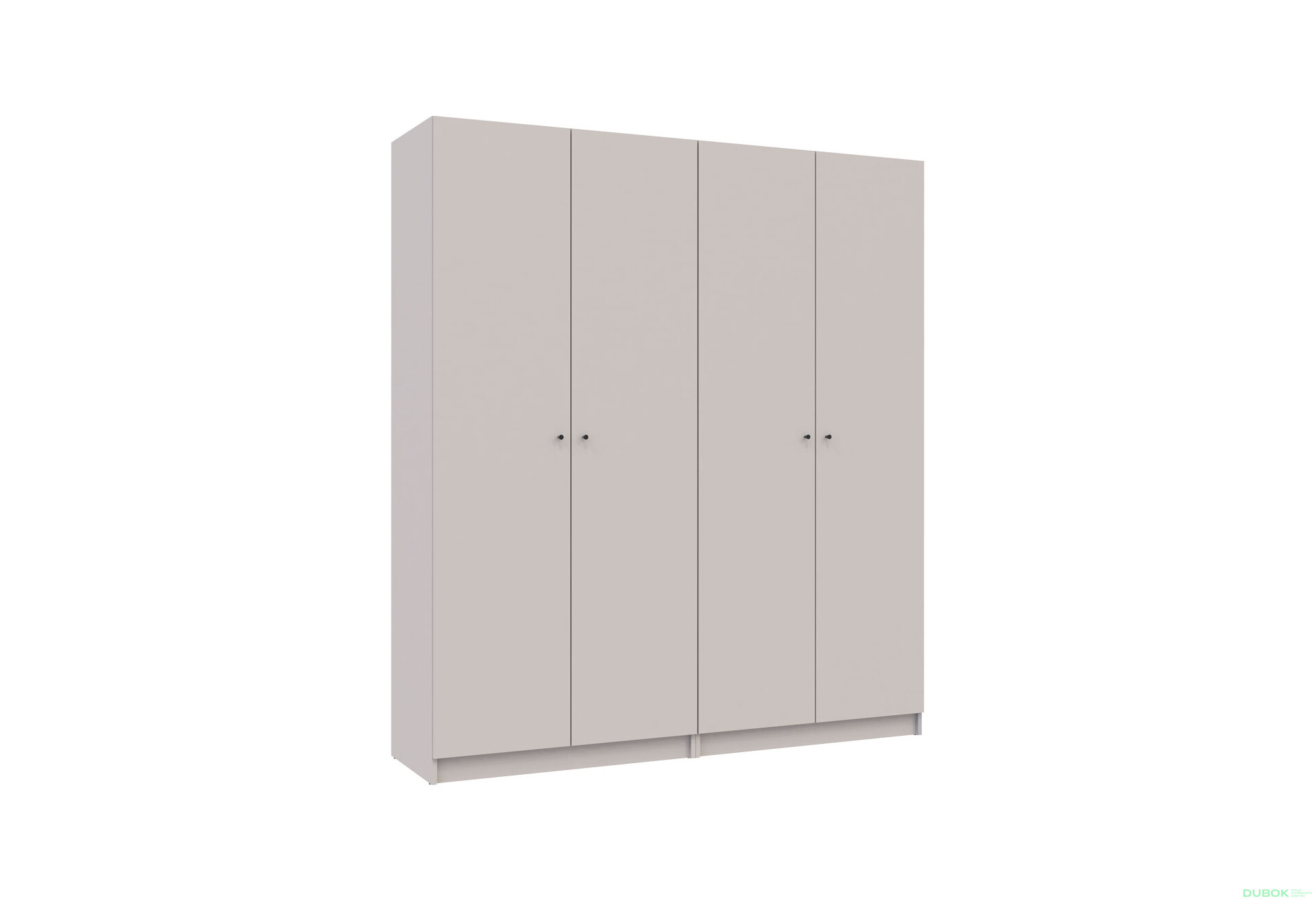 Obrázek 5 - Skříň Promo s policemi 2+2 DTD 180×48×204 Kašmír