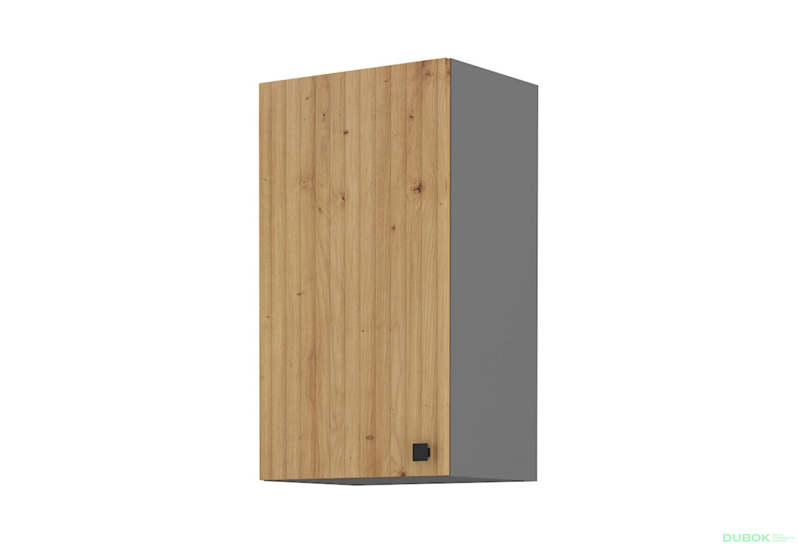 Obrázek 5307 - Kuchyňská sestava 2.6 m Ava antracit / dub artisan