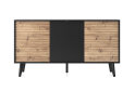 Obrázek 3 - Komoda K154 dub artisan / černý Willow