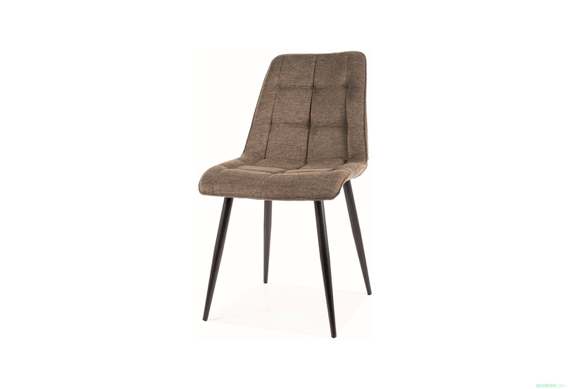 Obrázek 1 - Židle Chic Brego 77 olivový, černý kov
