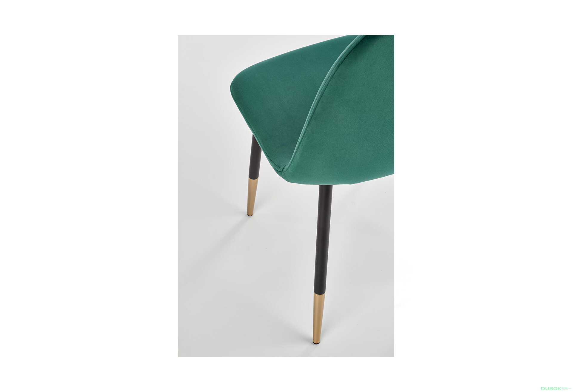 Obrázek 8 - Židle K379 tmavě zelená látka