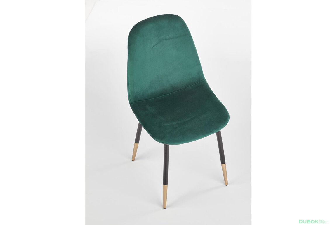 Obrázek 7 - Židle K379 tmavě zelená látka
