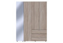Obrázek 2 - Skříň čtyřdveřová se zrcadlem Gelar 155.2 cm Dub sonoma