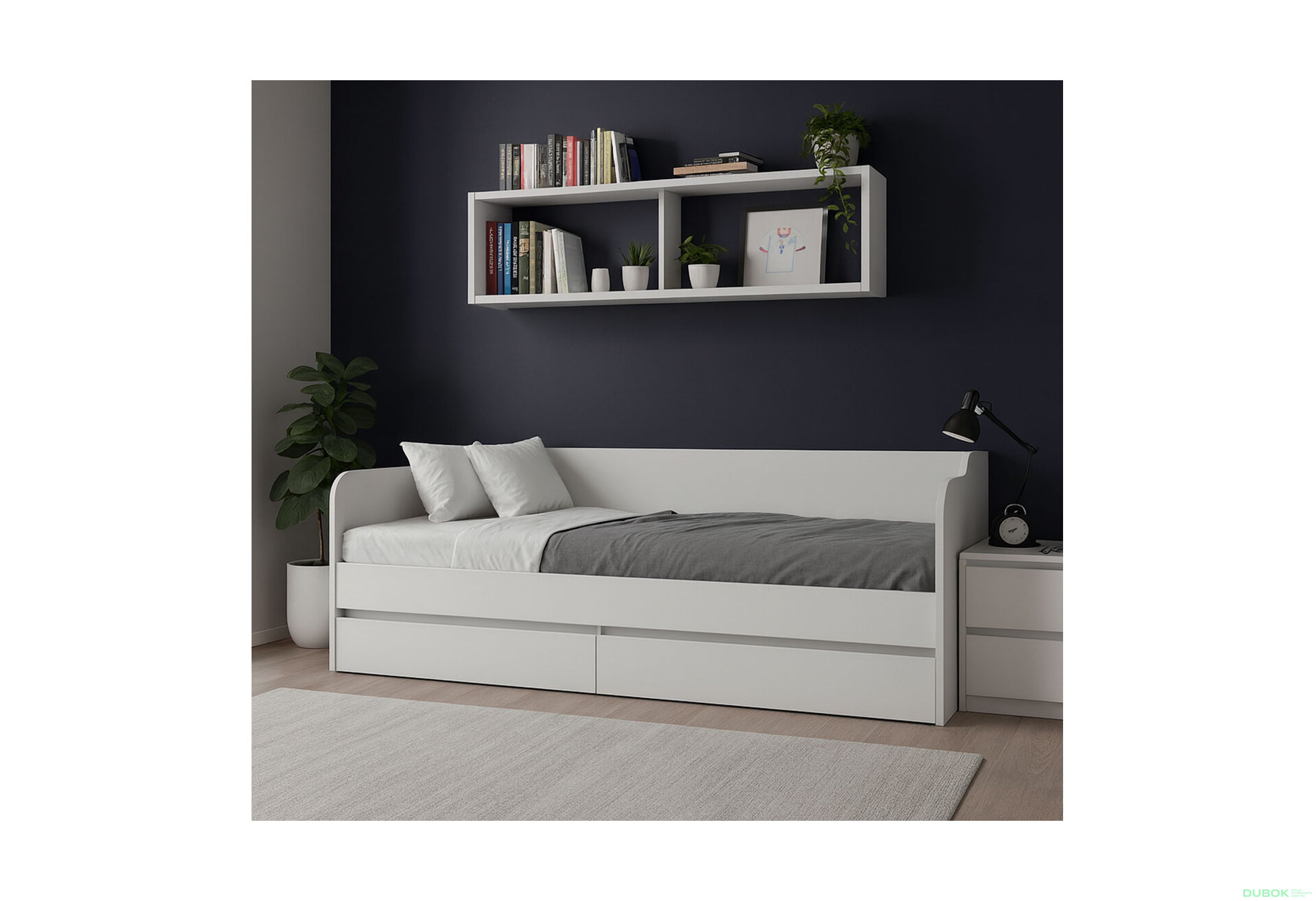 Obrázek 3 - Jednolůžko 90x200 nymfea alba Idea
