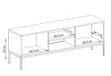 Obrázek 7 - TV stolek MRTV154 Mono pískově béž