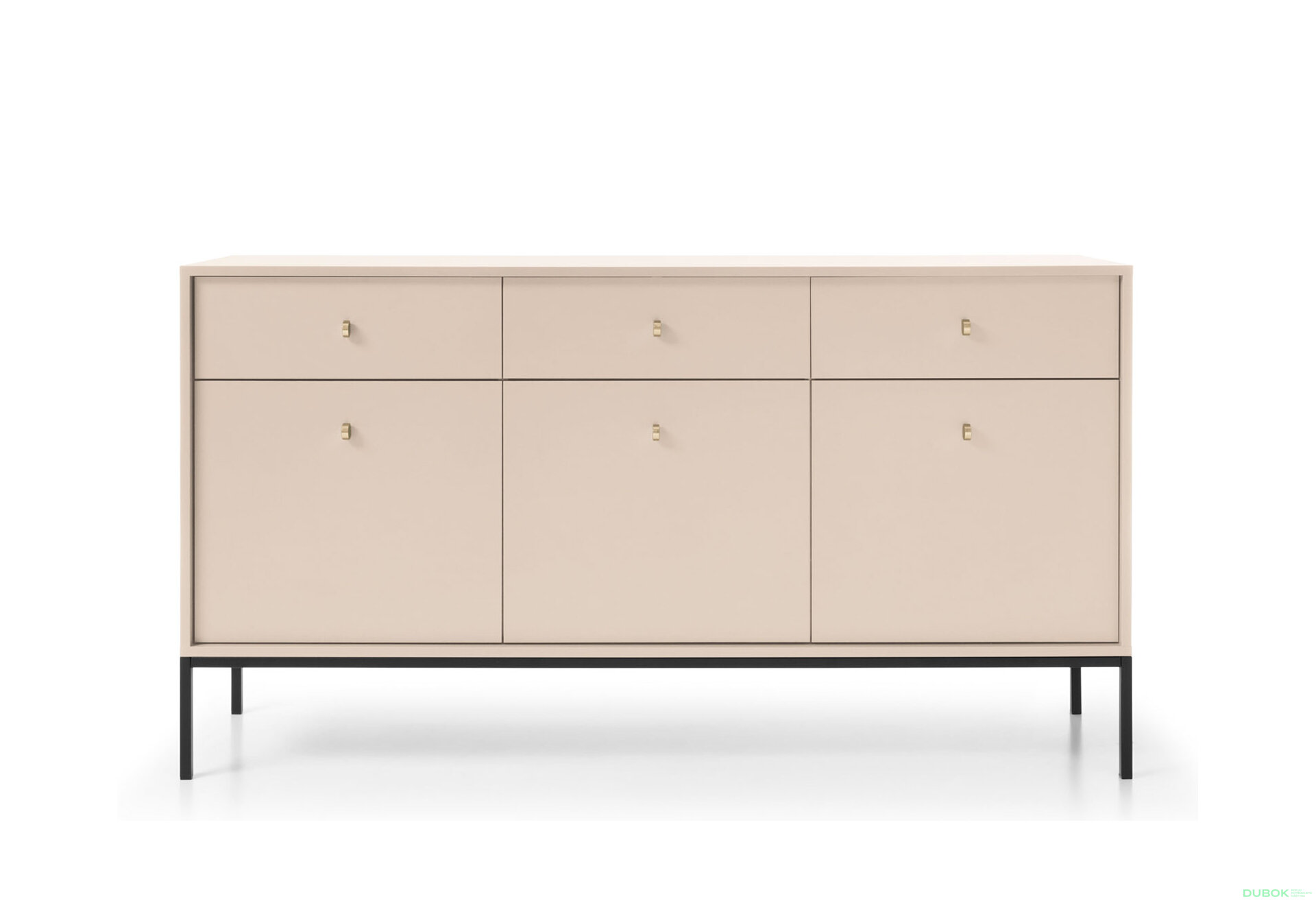 Obrázek 2 - Komoda MKSZ154 Mono pískově béž