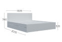 Obrázek 5 - Dvoulůžko 160x200 nymfea alba Idea