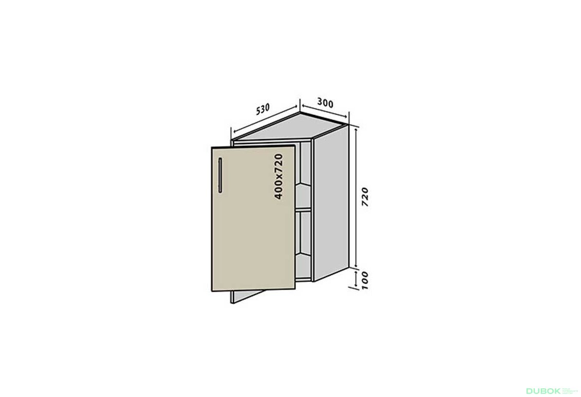 N37 Koncová skříňka MoDa