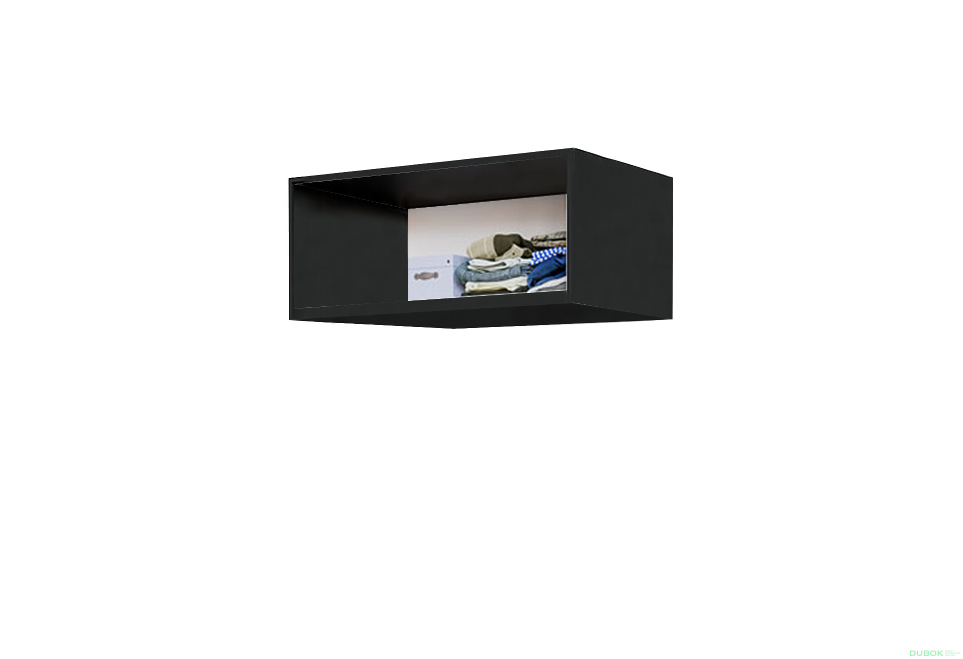 Obrázek 1 - Modul №21 A-1000x400 DTD 18 mm antracit