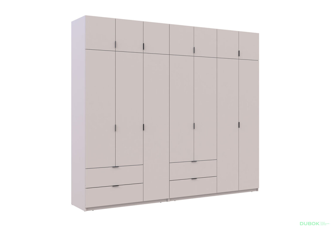 Obrázek 3 - Skříň Lukas 3+4 DT 280 kašmír