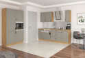 Obrázek 1 - Kuchyňská sestava 1.2x2.4 m Stilo dub artisan / clay grey