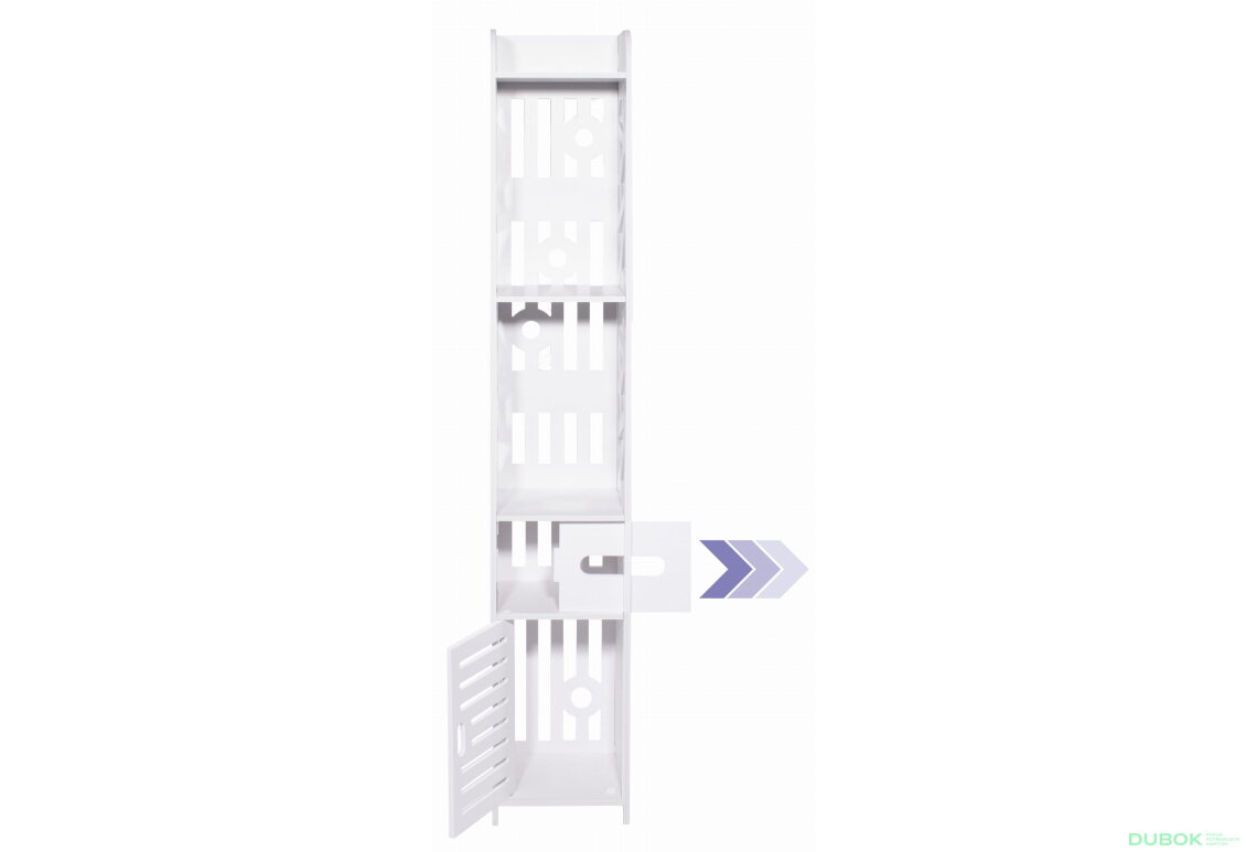 Obrázek 5 - Koupelnová skříňka sloupek 120 cm