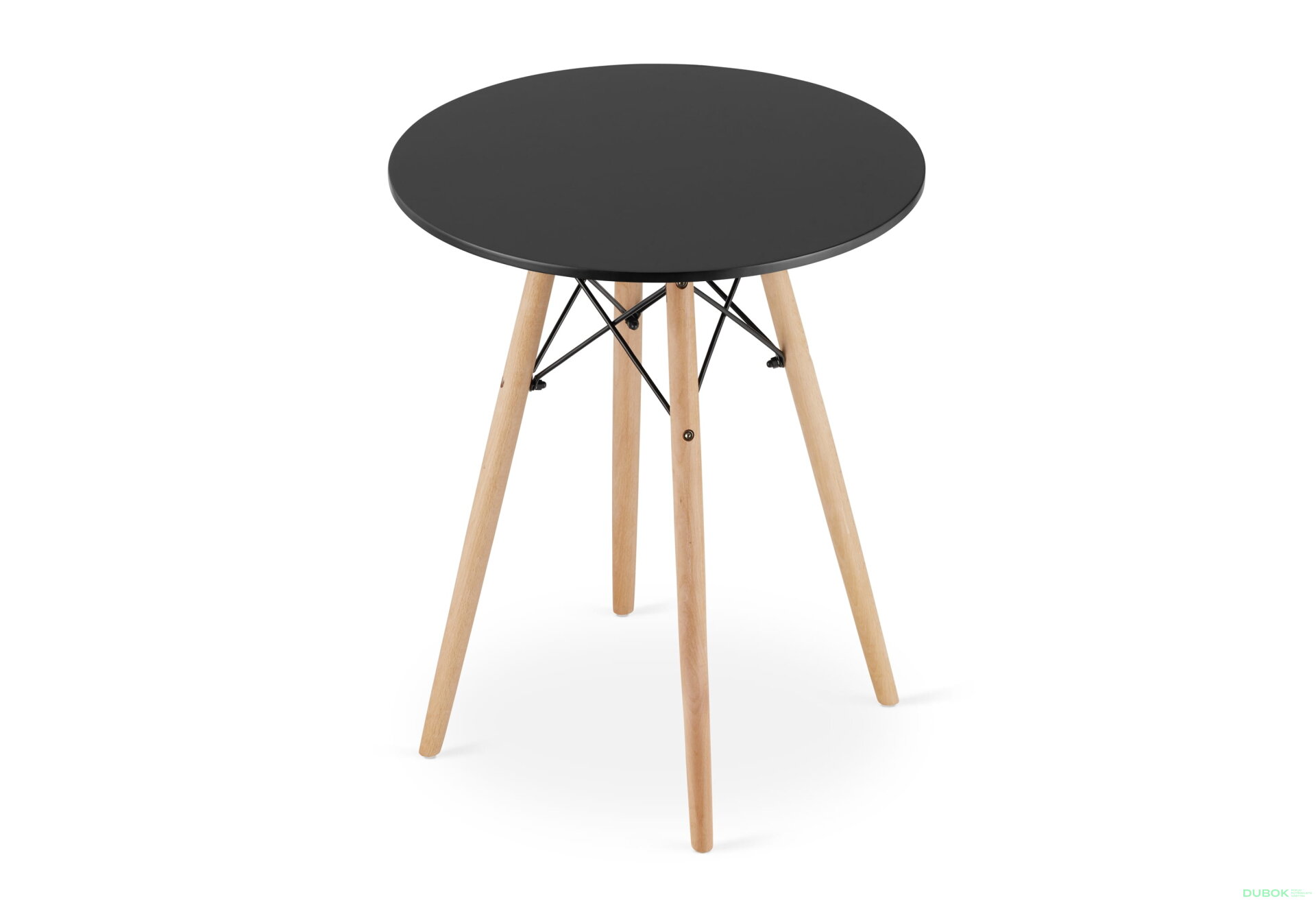 Obrázek 4 - Stůl TODI Kulatý 60cm - černý