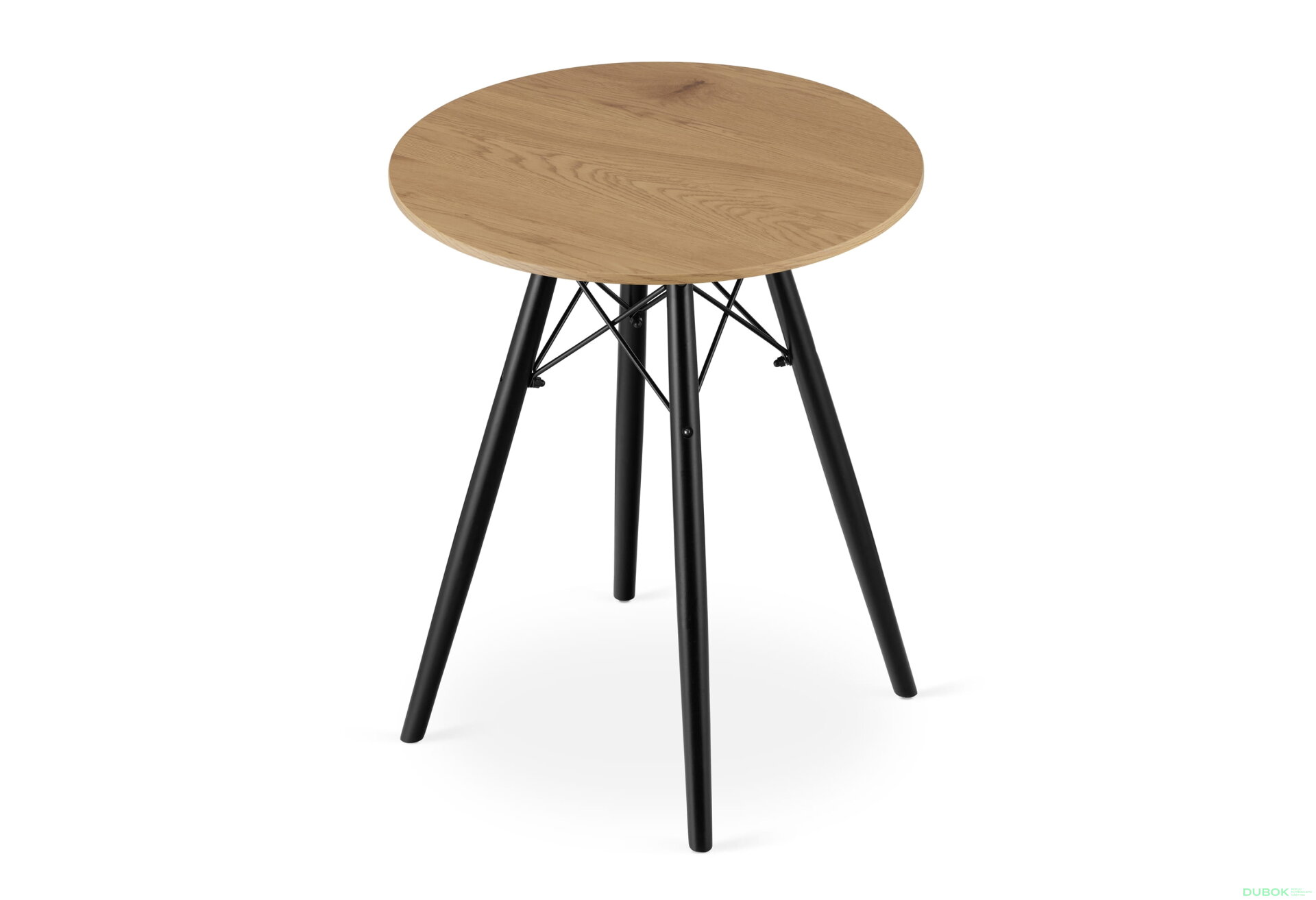 Obrázek 4 - Stůl TODI Kulatý 60cm - dub