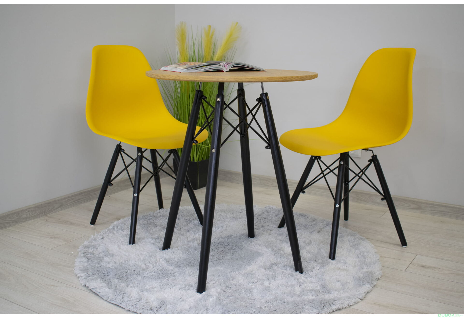 Obrázek 7 - Stůl TODI Kulatý 60cm - dub