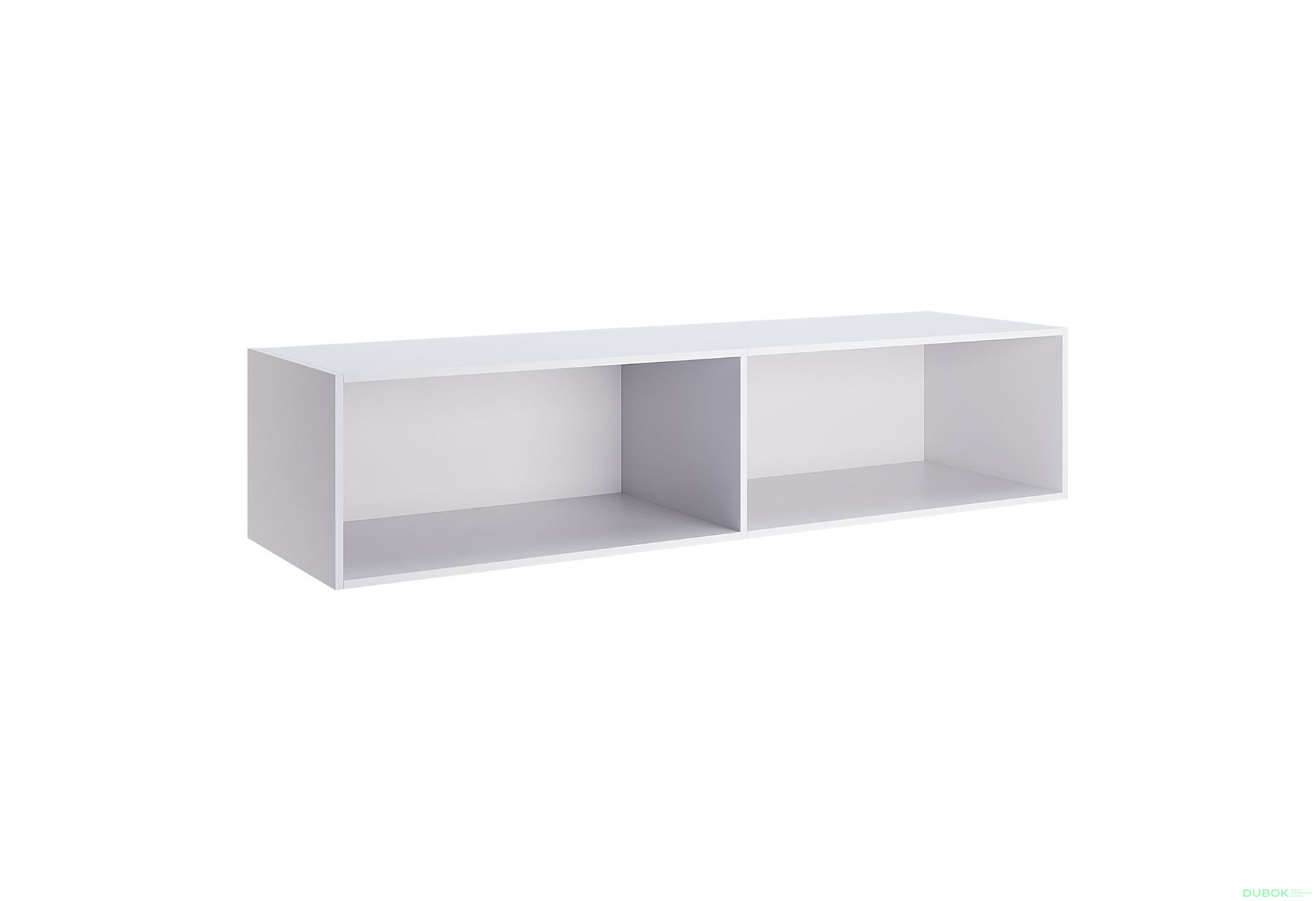 Obrázek 1 - Korpus Nástavec na skříň 4dv Bílý lesk Idea