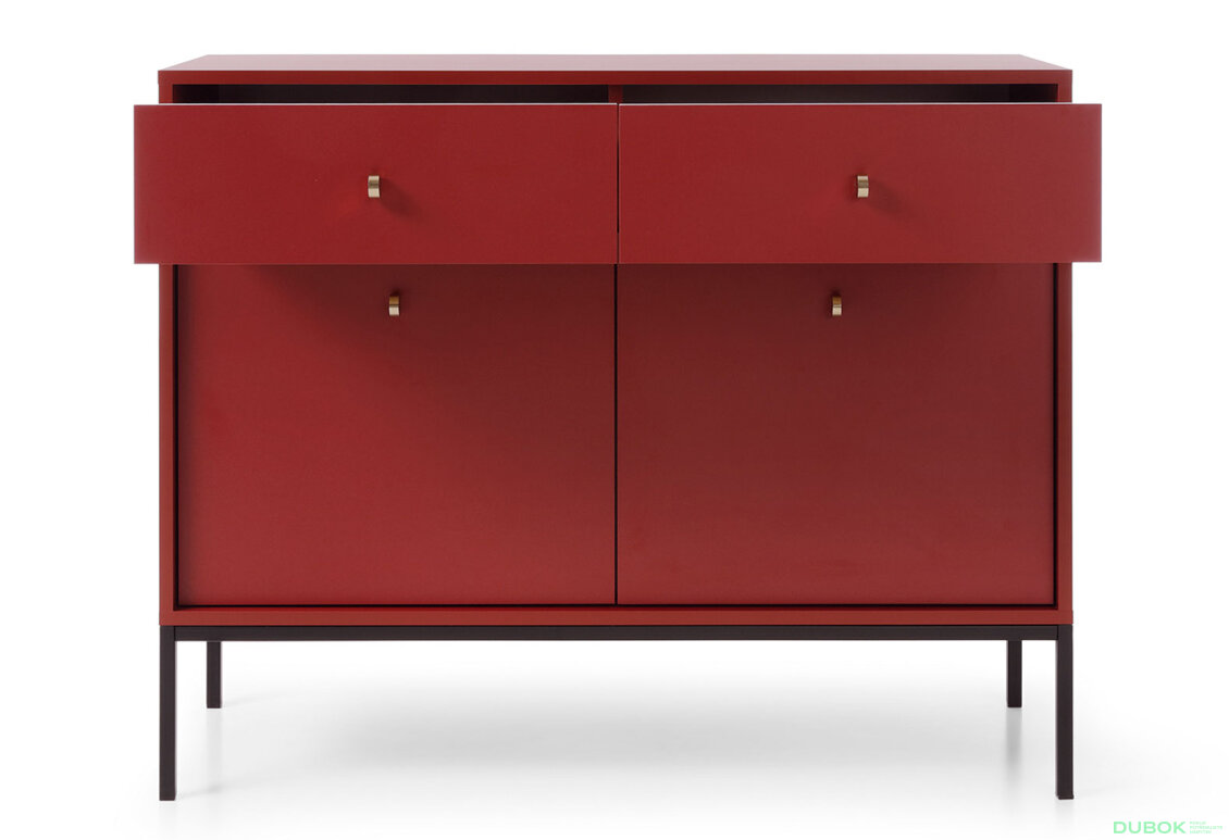 Obrázek 3 - Komoda MKSZ104 Mono bordo