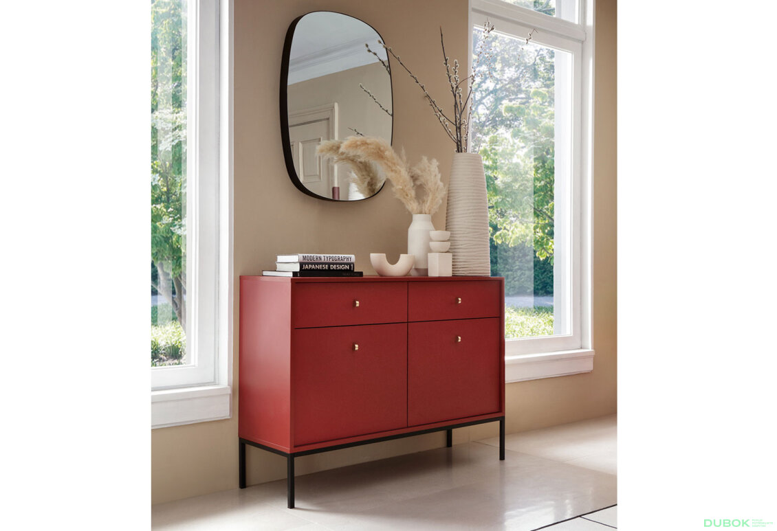 Obrázek 8 - Komoda MKSZ104 Mono bordo