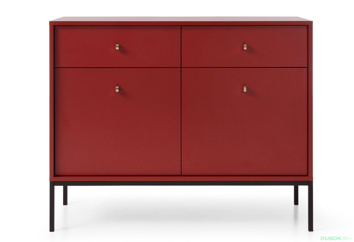 Obrázek 2 - Komoda MKSZ104 Mono bordo