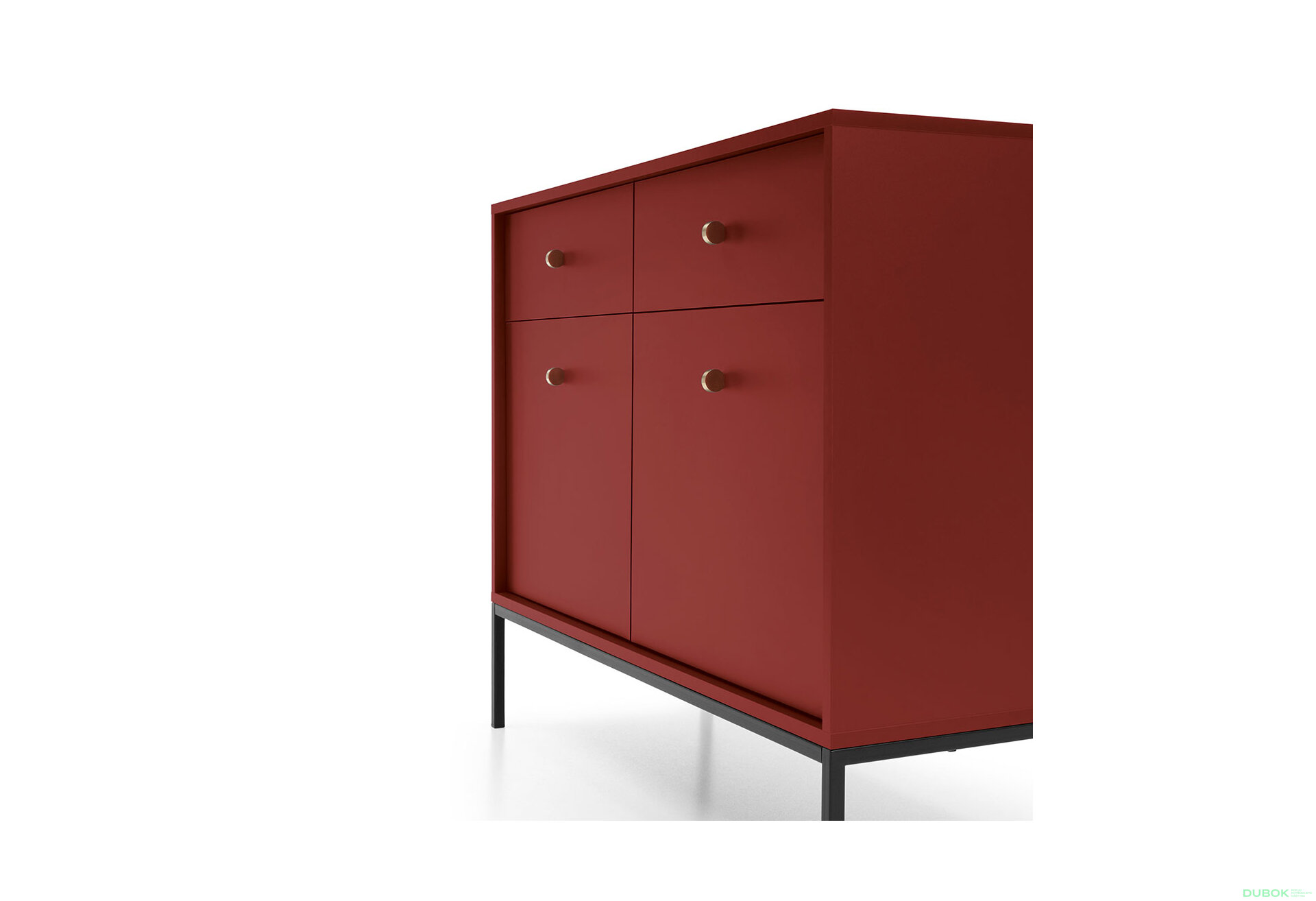 Obrázek 6 - Komoda MKSZ104 Mono bordo