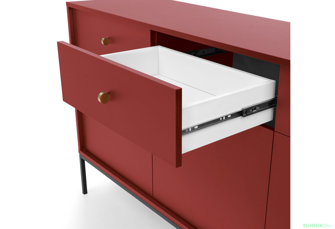 Obrázek 7 - Komoda MKSZ104 Mono bordo