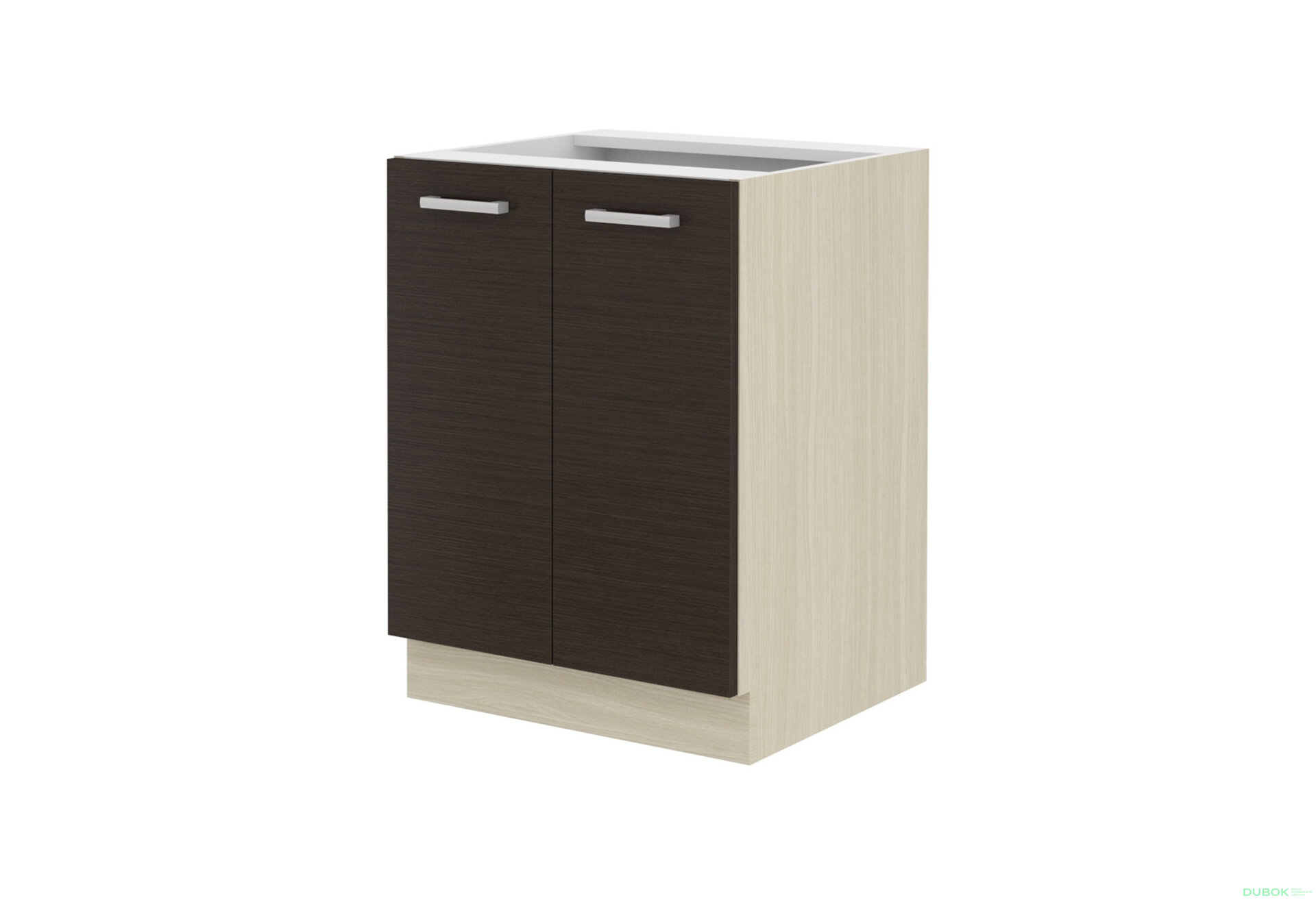 Obrázek 4847 - Kuchyňská sestava 2.7x1.8 m Chamonix dub ferrara / tmavé legno