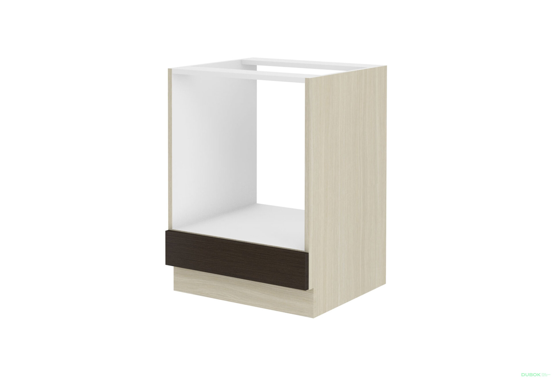 Obrázek 4848 - Kuchyňská sestava 1.8 m Chamonix dub ferrara / tmavé legno