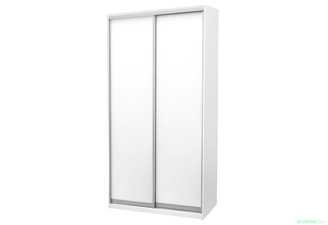 Skříň 2D 1200x2400x600, 2 DTD, bílá