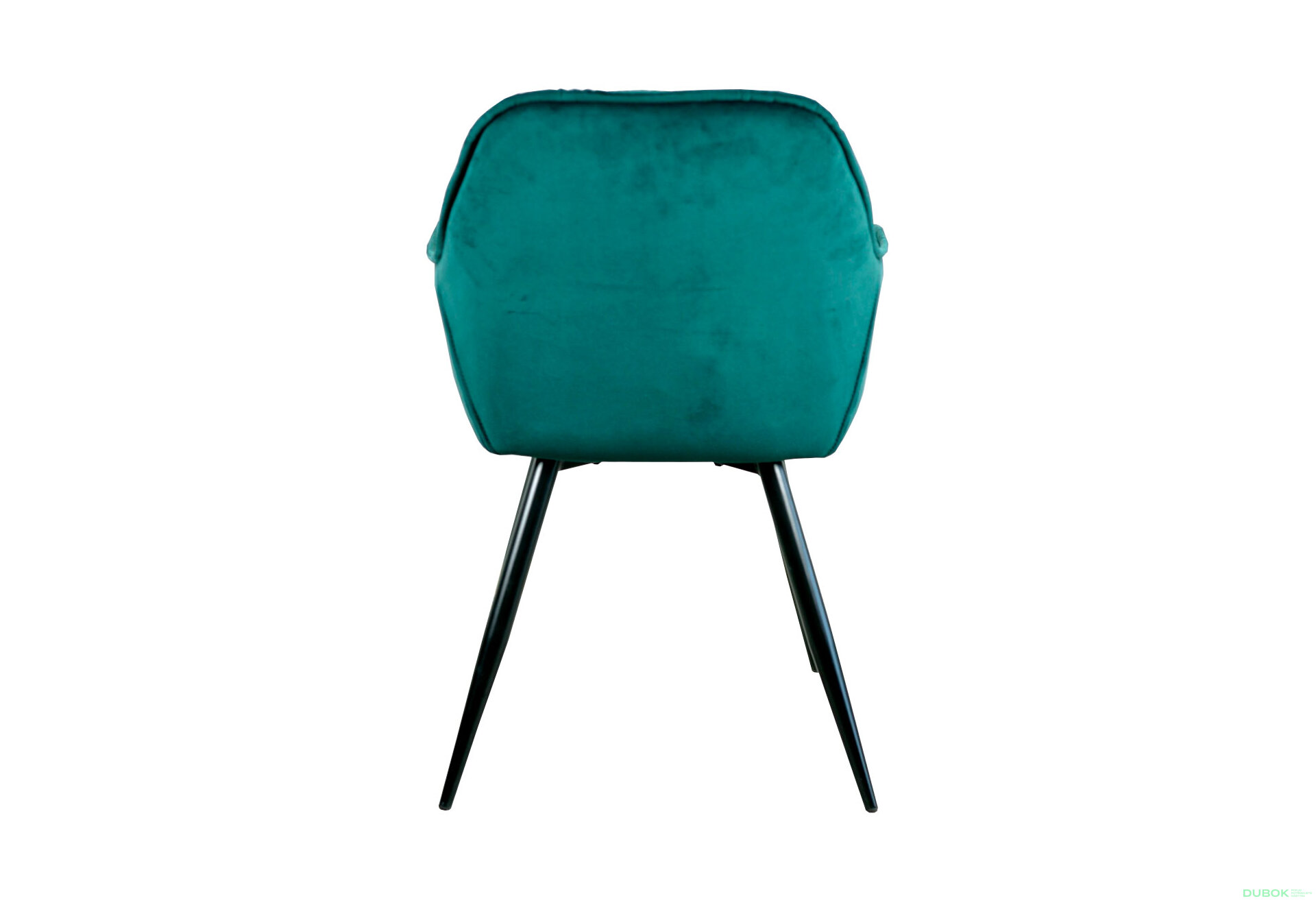 Obrázek 5 - Židle Cherry Velvet zelený Bluvel 78, matná černá kov