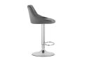 Obrázek 4 - Hoker KAST - samet šedý / základna chrom