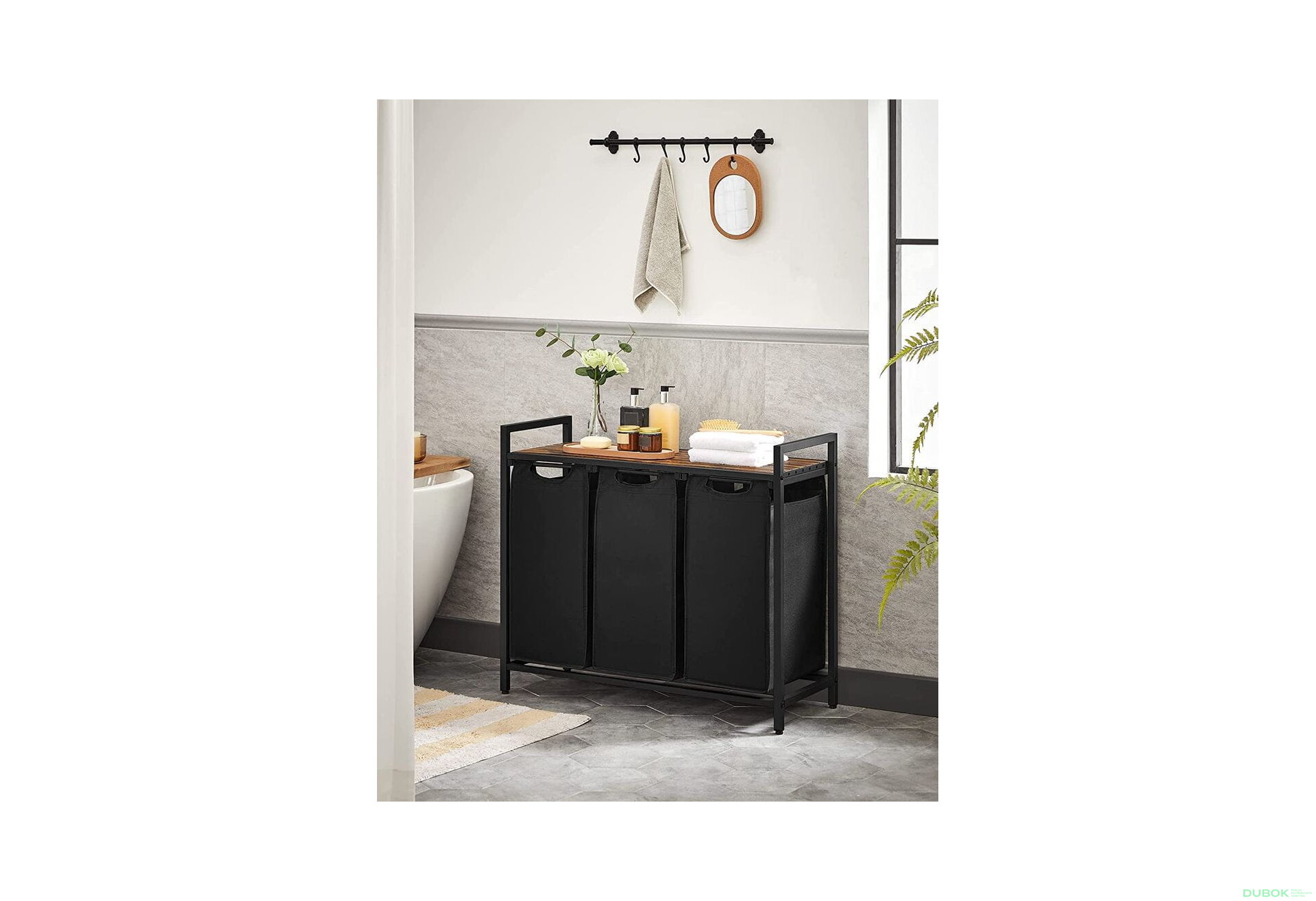 Obrázek 2 - Koupelnová skříňka / Koš - BLH301B01
