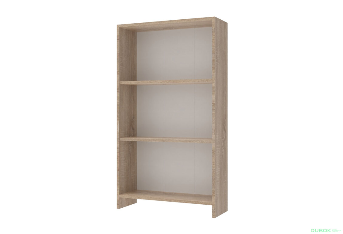 Regál malý dub sonoma 61x22x113