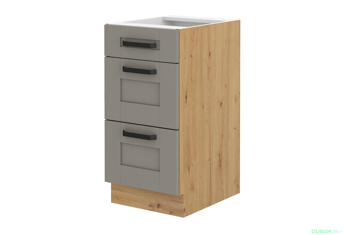 40 D 3S BB premium box Luna artisan / clay grey