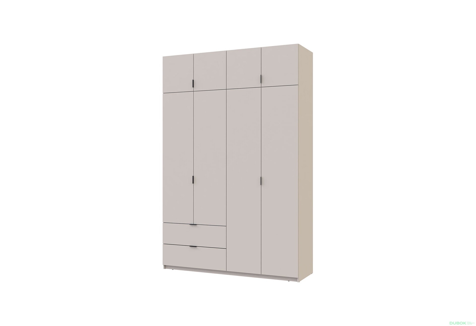 Obrázek 7203 - Skříň Lukas 3+4 DT 295 kašmír