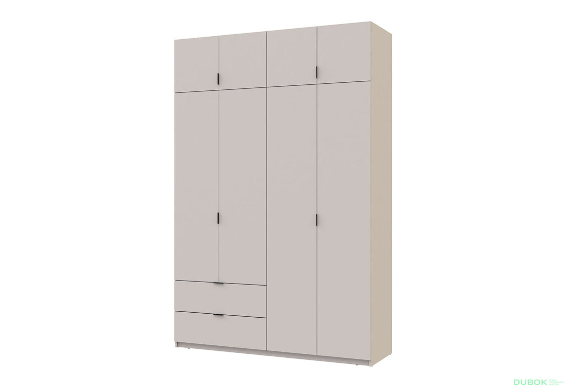 Obrázek 7203 - Skříň Lukas 3+4 DT 295 kašmír