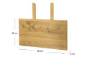 Obrázek 3 - Prodloužení stolu medová borovice Classic Wood