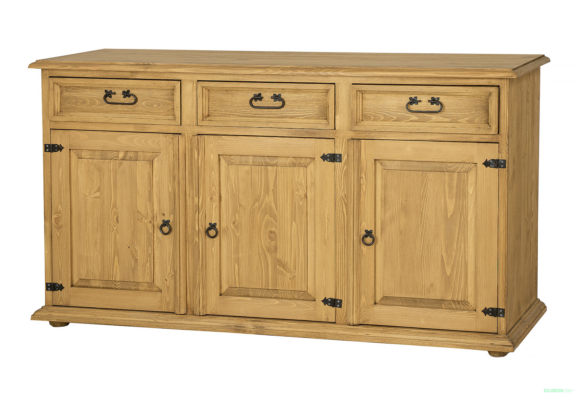 Obrázek 1 - Komoda 3d3s medová borovice Classic Wood
