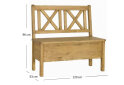 Obrázek 3 - Lavice 120 medová borovice Classic Wood