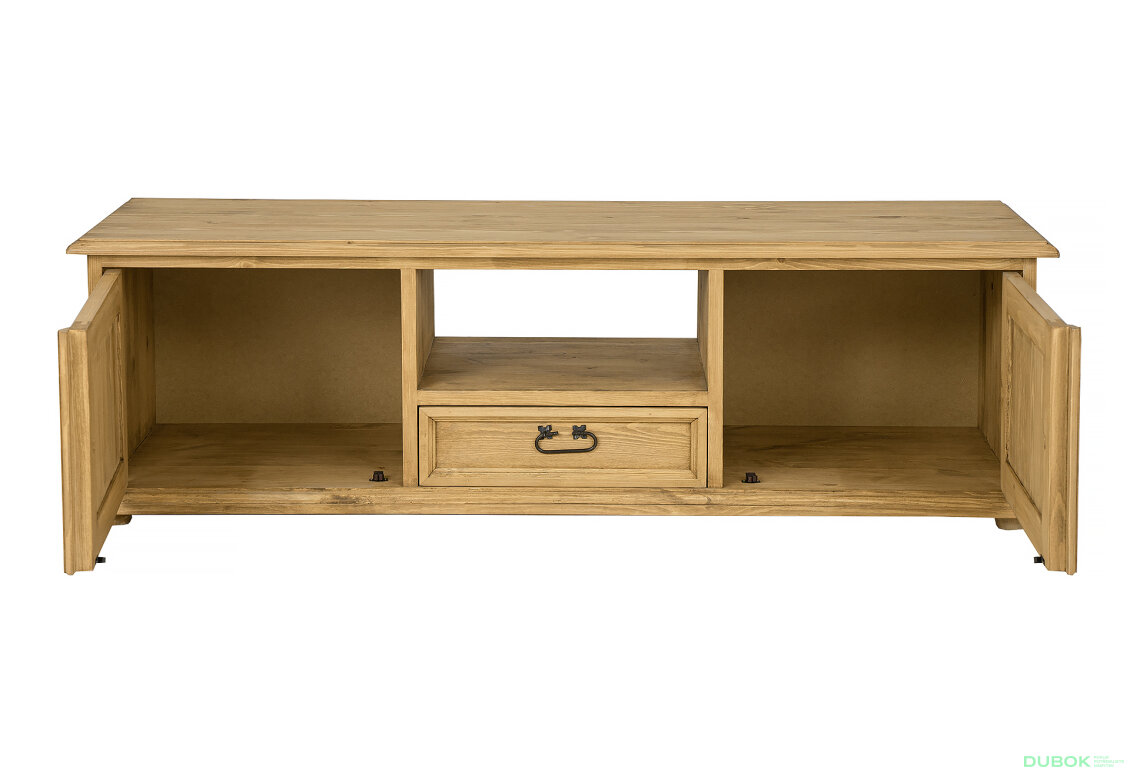 Obrázek 3 - TV stolek 2d1s/165 medová borovice Classic Wood