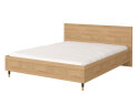 Obrázek 2120 - Ložnicová sestava 4D Lux hickory přírodní + černá Idczak meble