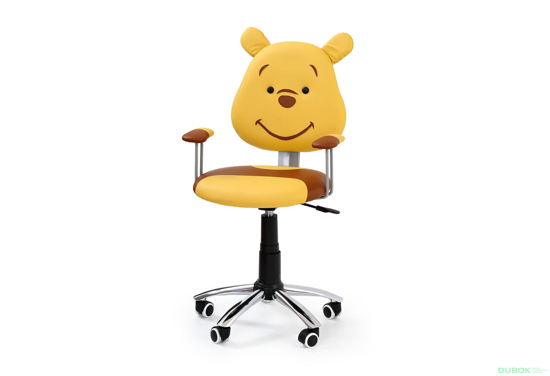 Otočné křeslo Kubus hnědý