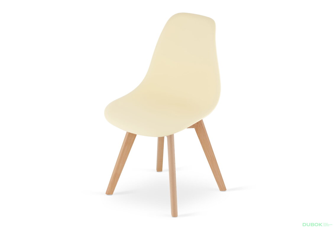 Obrázek 5 - Židle KITO - krémová x 1