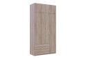 Obrázek 3 - Skříň čtyřdveřová Lukas 120 cm dub sonoma